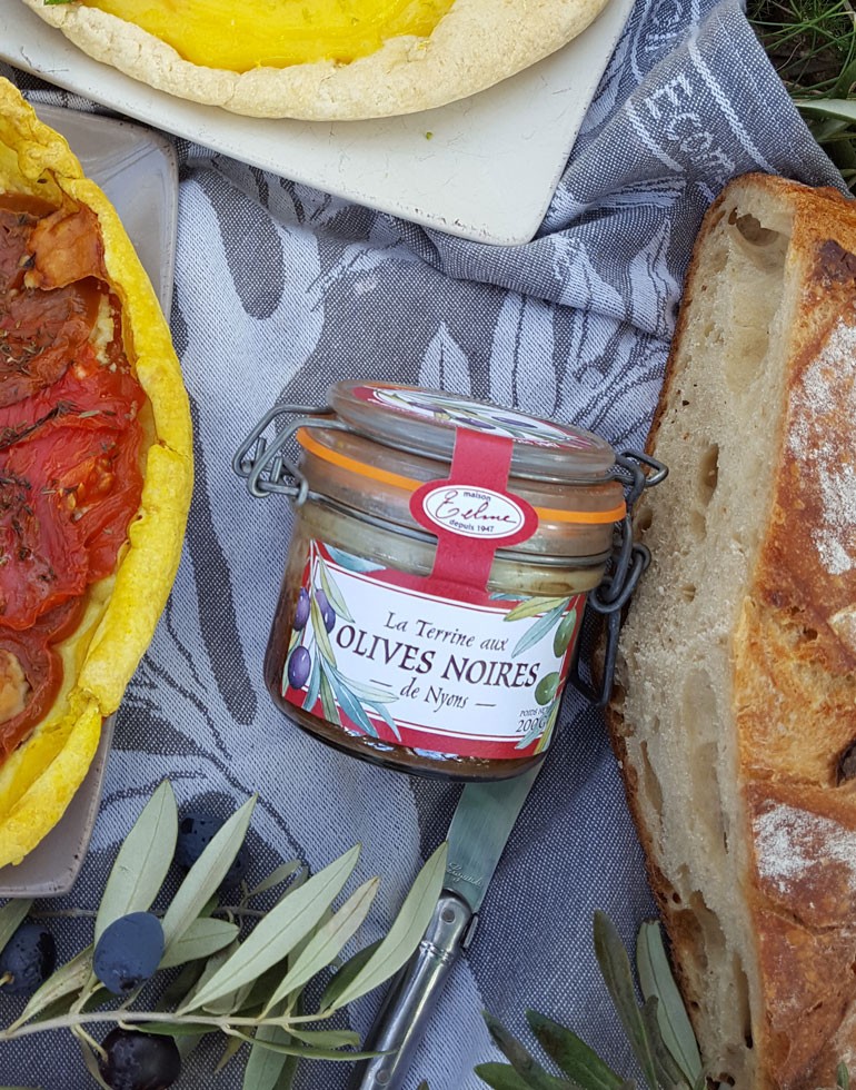 Terrine aux olives noires de Nyons AOP
